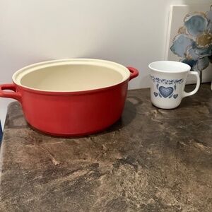 Kuraidori baking dish, no lid 8.5” across 4” deep